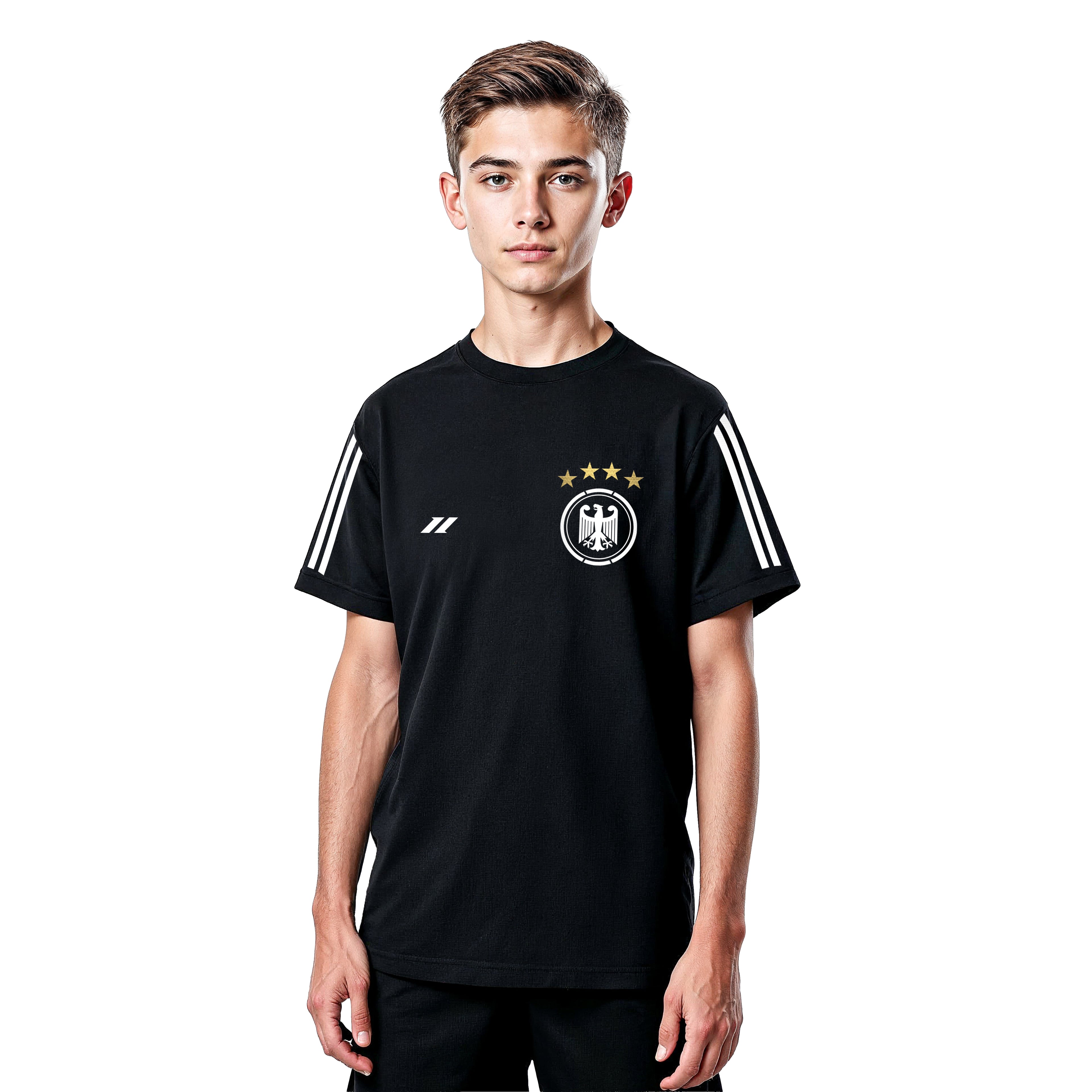 Kinder-Fußballtrikot Deutschland mit deinem Namen – Premium