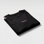 Personalisiertes Kinder-Fußball Set Schwarz-Rosa mit Namen
